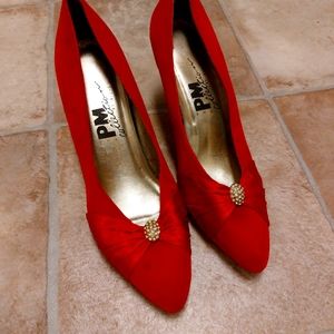 Red PM Collection Heels
